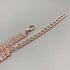 Pet Collar with Diamonds Adjustable Sparkling Jewelry Cross Rhinestone Dog Chain Collar Wedding Cat and Dog Small Pet Necklace Jewelry (M, Rose Go...