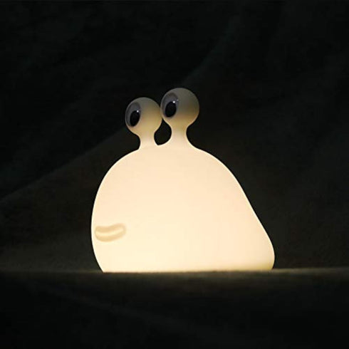 MUID Original Authentic Slug Night Light, Nursery Squishy Lamp, Silicone Light for Classroom, Cute Animal Bedside Lamp for Baby Kids Teens, Soft L...