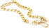 14K Gold Plated Chunky Chain Link Choker Necklace for Women,Statement Cuban Chain Link Paperclip Necklace,Simple Toggle Thick Chain Necklace Trend...
