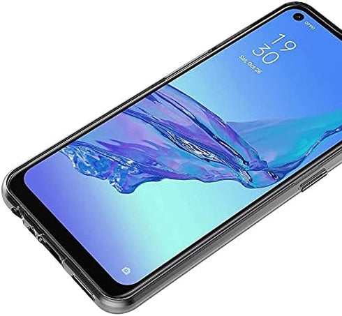 MaiJin Case for OPPO A53 / OPPO A52 / OPPO A33 (2020) / OPPO A53s (6.5 inch) Soft TPU Rubber Gel Bumper Transparent Back Cover...