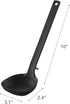 Yamazaki Home Tower Silicone Ladle - Ladle - Silicone, Black...