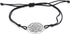 Metatron's Cube Bracelet For Women Men Stainless Steel Geometry Hollow Out Style Charm Angel Seal Circle Star Of David Pendant Double Rope Bracele...
