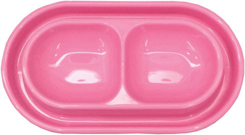 Cat Kitten Dish Dog Puppy Feeder Pet Bowl 3 Colors New Pink...