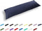 TAOSON 100% Cotton 300 Thread Count Body Pillow Cover Pillowcase Pillow Protector Cushion Cover with Zippers Only Cover No Insert (Navy Blue,21"x5...
