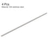 uxcell 4Pcs M5 x 250mm Fully Threaded Rod 304 Stainless Steel Right Hand Threads...