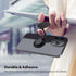 Phone Grip, Phone Ring Holder Finger Kickstand, 360°Rotation & Adjustable Metal Cell Phone Rings Gripper Stand Work with Magnetic Car Mount for iP...
