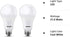 A21 LED Bulb Dimmable, 2600LM Super Bright Light Bulbs, 20W=150W, Cool White 4000K, UL Listed, E26 Base, Damp Rated, 2 Pack...