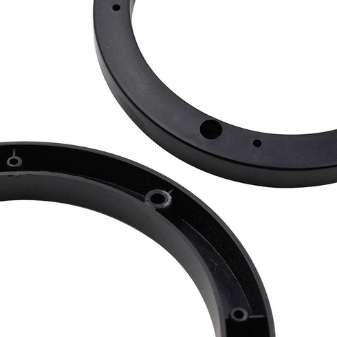 4Pcs Universal Black 6" Round 15mm Depth Speaker Spacers for Auto Car...