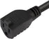 1.5Feet Waterproof Extension Power Cord, in-Line On-Off switch Extension Cable, SJTW 14AWG 3C Waterproof,Max.20A 125V Heavy Duty Inline Switch AC ...