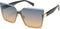 SOJOS Trendy Square Oversized Sunglasses Womens Big Rimless UV400 Ladies Shades SJ1160...