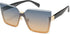 SOJOS Trendy Square Oversized Sunglasses Womens Big Rimless UV400 Ladies Shades SJ1160...