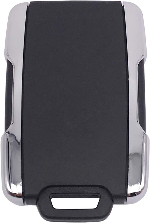 Fits for Chevy Tahoe Suburban/GMC Yukon Key Fob Case Shell Keyless Entry Remote Control Smart Car Key Cover M3N-32337100 (Silver, 6 Button)...