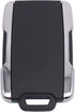 Fits for Chevy Tahoe Suburban/GMC Yukon Key Fob Case Shell Keyless Entry Remote Control Smart Car Key Cover M3N-32337100 (Silver, 6 Button)...