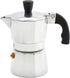 IMUSA USA B120-41V Aluminum Espresso Stovetop Coffeemaker 1-cup, Silver...