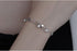 Silver Bracelet for Women Teen Girls, Love Heart Charm Chain Bracelet Bangle with Zircon Fashion Jewelry Gifts...