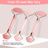 Gua Sha Facial Tools & Jade Roller Set for Face Guasha Tool for Face Ice Roller for Skin Care Gua Sha Stone Board Set for Reduce Puffiness and Imp...