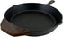 Rustic Leather Hot Handle Holder (Cast Iron Side Kick Potholder) Double Layered, Double Stitched and Handmade by Hide & Drink (Bourbon Brown)...