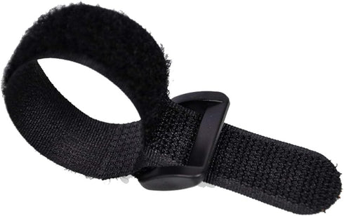 Fastening Nylon Strap with Buckle,10Pack Reusable Self-Adhesive Hook and Loop Cable Securing Straps,Adjustable Cinch Straps for Cords Organized an...