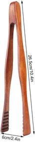 Wooden Tong, Vintage Wood Toaster Tongs BBQ Meat Clip Buffet Food Tongs Bread Steak Kitchen Clamp Serving Tool Kitchen Utensil For Cooking & Holdi...