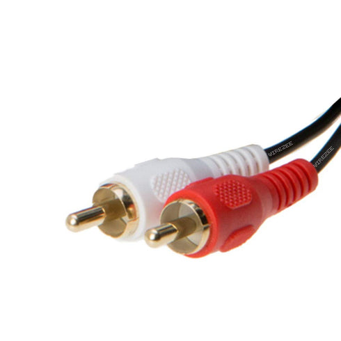 2RCA Male to 2RCA Male Composite Audio Cable, Gold Plated 3ft, 6ft, 10ft, 12ft, 25ft (25FT)...