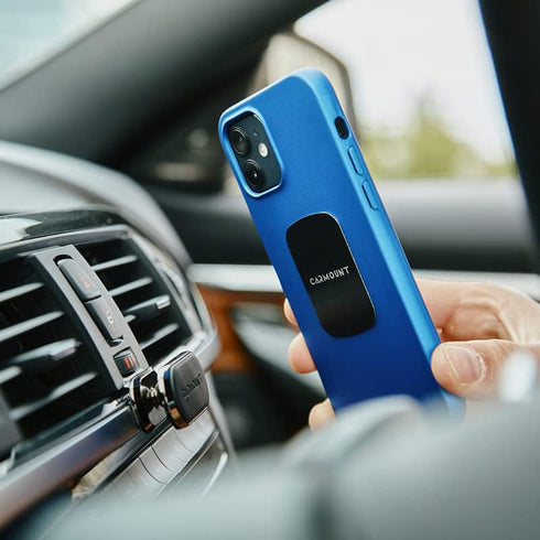 Universal Metal Plates Kit - Strong Hold, Ultra Thin, 4 Square Metal Plates, Alcohol Wipe Kit, Universal Compatibility - Car Dashboard Mount Acces...
