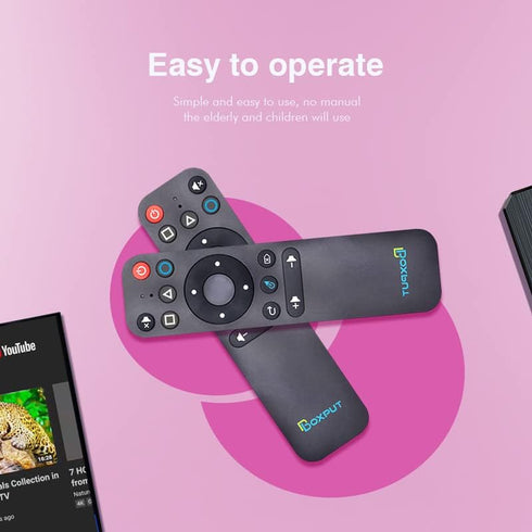 BPR1S Air Mouse Remote Bluetooth Voice Remote Control with 6 Axis Gyro Support Full Buttons IR Learning Bluetooth Remote Control for PC Android TV...