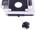 2nd HDD SSD Hard Drive Caddy Tray Replacement for Lenovo Thinkpad T420 T430 T510 T520 T530 W510 W520 W530, Internal Laptop CD DVD ROM Optical Modu...