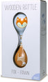 Mary Meyer Leika Wooden Toys Baby Rattle, 5.5-Inches, Fox & Fawn...