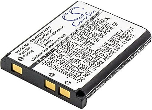 Battery Replacement for Sony Bluetooth Laser Mouse VGP-BMS77, fit for 4-268-590-02 SP60 SP60BPRA9C...
