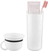 2-in-1 Toothbrush Travel Case,Toothbrush Holder with Cover,Toothbrush Cup,Portable Travel Toothbrush Cover,Durable,Suitable for Business Trip and ...