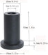 Sliding Barn Door Spacers-Sliding Barn Door Hardware Longer Washer,Spacer Replacement Sliding Barn Door Hardware for Flat Track Pack of 4 (45mm/1....