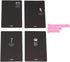 6pcs Travelers' Notebook Thread-bound Journal Diary Memo Pad,A6 Size(5.5X3.9") & 30 sheets (A6 (Ruled Pages), Black Cover)...