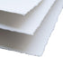 Handmade White Deckle Edge Blank Paper - 4x6 Inch Package of 50 - Mixed Media Loose Leaf Paper for Postcards, Invitations, Crafts and Announcement...