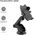 Phone Holders for Car Windshield/Dashboard with One Touch Technology Phone Stand, Air Vent Cell Phone Car Mount, Universal Automobile Cradle Fit f...