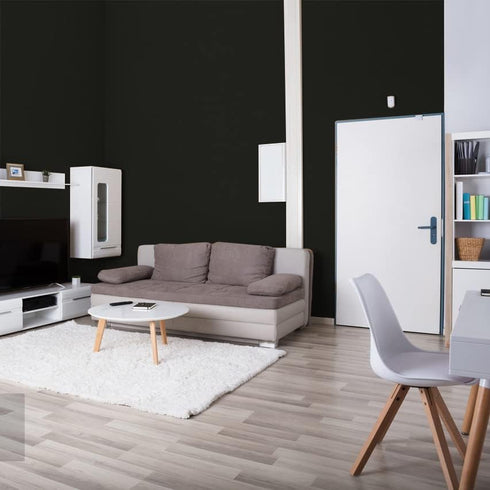 Yancorp Matte Black Wallpaper Plain Vinyl Film Self-Adhesive Shelf Liner Drawer Peel-Stick Countertop Removable (16"x194", Black)...