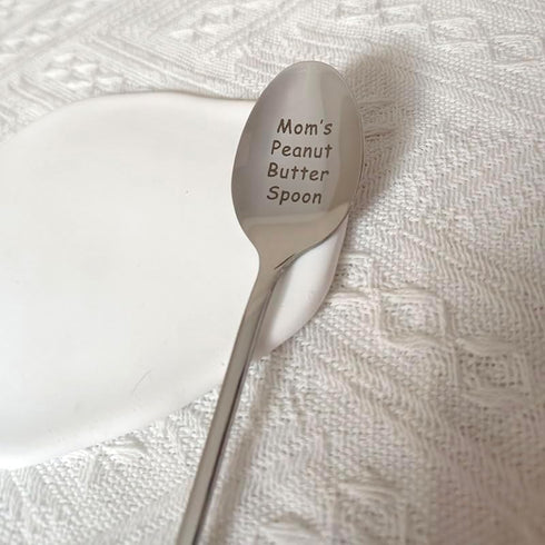 Gift for Mom from Daughter Son - Mom's Peanut Butter Spoon Gifts for Mom Peanut Butter Lovers Gift for Mother Mom Christmas Birthday Gifts for Mom...