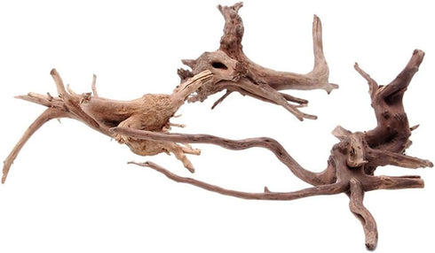 Ipetboom Natural Driftwood for Aquarium - 2pcs Driftwood for Freshwater Aquarium Hamster Water Bottle - Aquarium Decor Spider Wood Freshwater Fish...