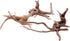 Ipetboom Natural Driftwood for Aquarium - 2pcs Driftwood for Freshwater Aquarium Hamster Water Bottle - Aquarium Decor Spider Wood Freshwater Fish...