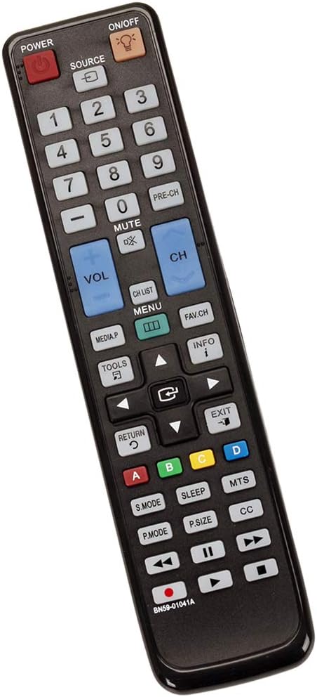 BN59-01041A Replacement Remote fit for Samsung LCD LED Smart TV LN46C550J1F LN46C600F3F LN46C610N1F LN46C630K1F LN46D610M4F LN46D630M3F LN55C610N1...