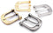 CRAFTMEMORE 4pcs 1 Inch Metal Belt Buckle Single Prong Buckles Leather Craft Accessories SC53- Pick Color (Gunmetal)...