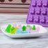 Gummy Molds Bear Candy Silicone - Mini Size Chocolate Gummy Molds with 2 Droppers Nonstick Food Grade Silicone Pack of 4...