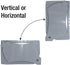 Sigma Electric, Gray Sigma Engineered Solutions, 14147 1-Gang Universal Weatherproof Cover, No Size...