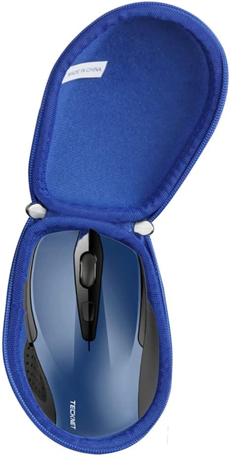 Hermitshell Hard Travel Case for TeckNet Pro 2.4G / TeckNet 2600DPI Bluetooth Wireless Mouse (Blue)...