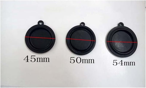 10 PCS OD 50mm Gas water heater Pressure Diaphragm Accessories Water Gas Linkage Valve Water Film Tympanic Membrane (50mm*10PCS)