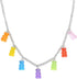 KURTCB Gummy Bear Necklace Y2k Colorful Resin Crazy Aesthetic Necklace Bracelet Hairpin for Women...