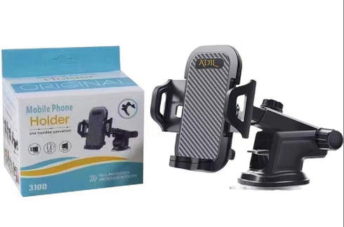ADIL Car Phone Holder Mount (Bumpy Roads Friendly) Military-Grade Car Phone Holder Mount Universal Phone Holder for Your Car Dashboard-Windshield-...