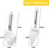 2 PCS Pie Server Pizza Cutter Wheel with Sharp Blade Stainless Steel Pizza Spatula Pie Cutter and Server Set with Comfortable Handle for Cake, Pie...