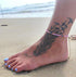 Beaded Anklet for Women, Boho Bohemian Native American Style, Unique Waterproof Pink Colorful Hippie Beach Anklet, Handmade by Tribes (S-M)...