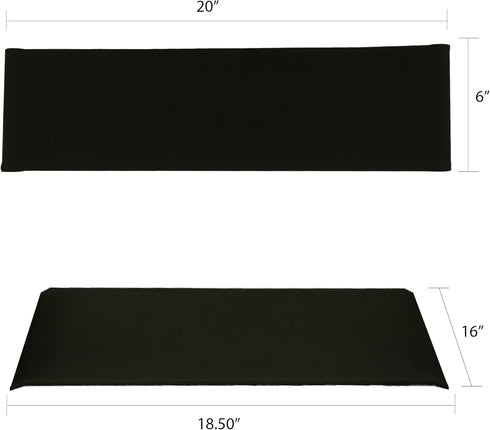 Casual Home Director Chair Replacement Canvas, Black...