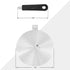 5.5inch Stainless Steel Induction Cooktop Adapter Plate, Heat Diffuser for Glass and Electric Cooktop, Detachable Handle...